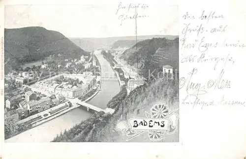 AK / Ansichtskarte  Bad_Ems Panorama Bad_Ems