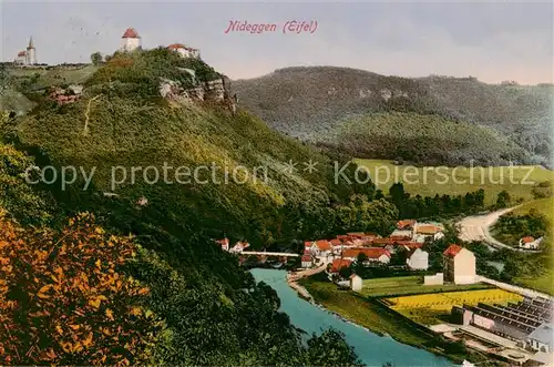 AK / Ansichtskarte  Nideggen_Eifel Hotel Heiliger Nideggen Panorama Nideggen Eifel