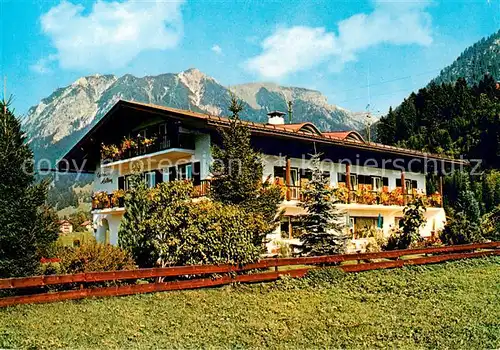 AK / Ansichtskarte  Oberstdorf Gaestehaus Hoelting garni Oberstdorf