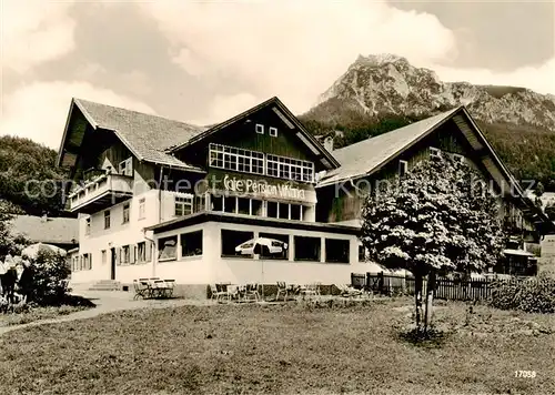 AK / Ansichtskarte  Oberstdorf Cafe Pension Viktoria Oberstdorf