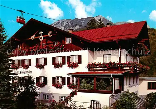 AK / Ansichtskarte 73800946 Oberstdorf Christl Freizeitheim Oberstdorf