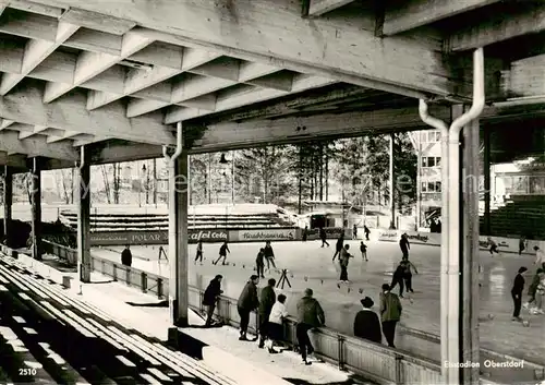 AK / Ansichtskarte  Oberstdorf Eisstadion Oberstdorf