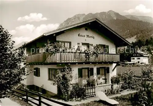 AK / Ansichtskarte  Oberstdorf Haus Menig Oberstdorf