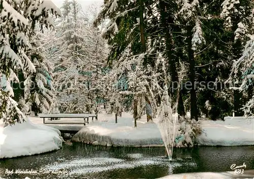 AK / Ansichtskarte  Bad_Woerishofen Kurpark Bad_Woerishofen