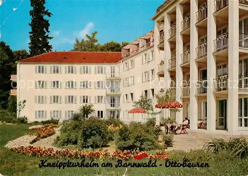 AK / Ansichtskarte 73800978 Ottobeuren Kneippkurheim am Bannwald Ottobeuren