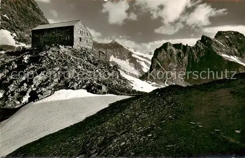 AK / Ansichtskarte Saas Fee_VS Britanniahuette SAC Egginer 
