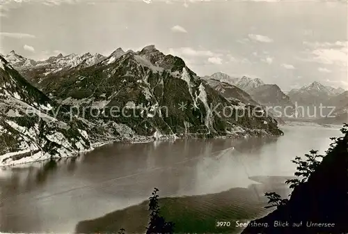 AK / Ansichtskarte Seelisberg_UR mit Blick auf Urnersee Seelisberg UR