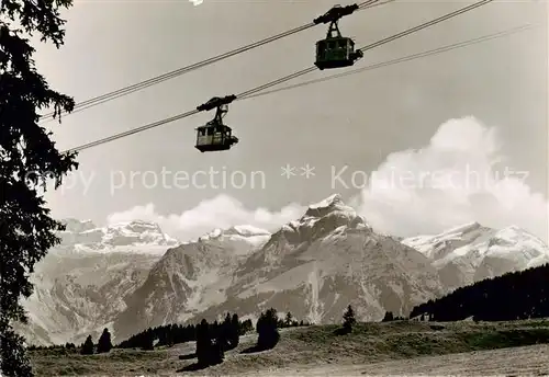 AK / Ansichtskarte Gerschnialp_Truebsee_OW Luftseilbahn 