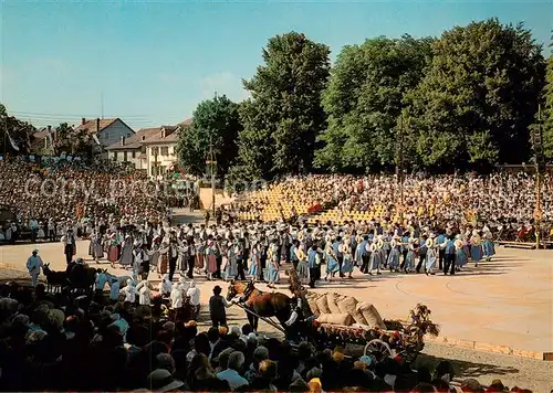 AK / Ansichtskarte Echallens_VD Fete du Ble Fete du Pain Mise en scene Charles Apotheloz 