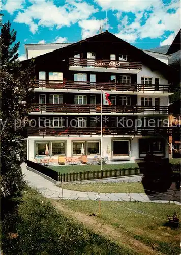 AK / Ansichtskarte Zermatt_VS Hotel Alfa Garni Zermatt_VS