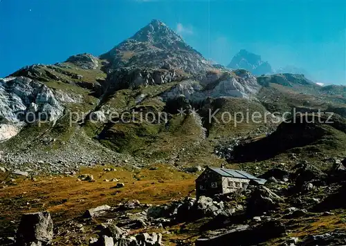 AK / Ansichtskarte Binntalhuette_2275m_VS CAS Delemont 