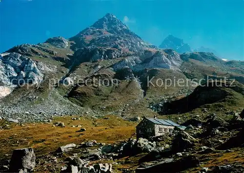 AK / Ansichtskarte Binntalhuette_2275m_VS CAS Delemont 