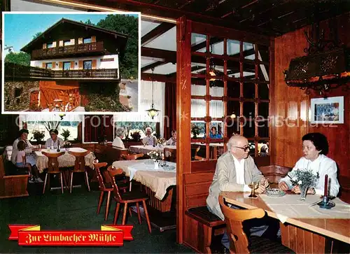 AK / Ansichtskarte 73801103 Limbach_Westerwald Restaurant Cafe Zur Limbacher Muehle Gastraum Limbach_Westerwald