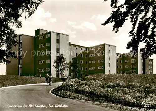 AK / Ansichtskarte  Bad_Woerishofen Sanatorium der LVA Schwaben Bad_Woerishofen