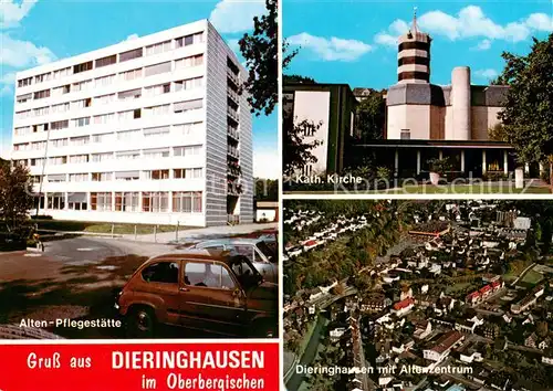 AK / Ansichtskarte 73801151 Dieringhausen Alten Pflegestaette Kath Kirche Altenzentrum  Dieringhausen