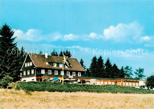 AK / Ansichtskarte 73801158 Marienheide VdH Waldhotel Cafe Brucher Talsperre Marienheide