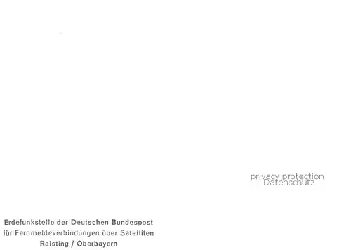 AK / Ansichtskarte  Raisting_Ammersee Erdfunkstelle der Dt Bundespost Kapelle Raisting_Ammersee