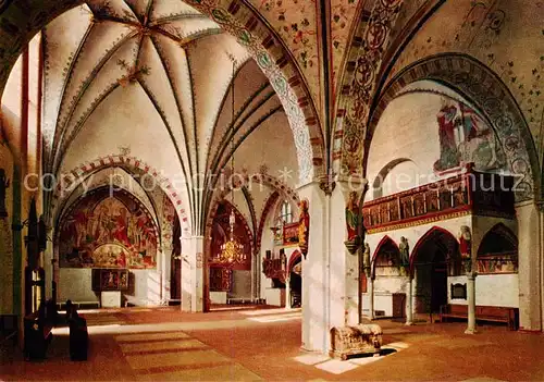 AK / Ansichtskarte  Luebeck Heiligen Geist Hospital Kirchenraum Luebeck