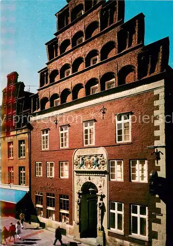 AK / Ansichtskarte  Lueneburg Alte Ratsapotheke 1000jaehrige Stadt Lueneburg