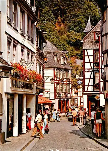 AK / Ansichtskarte  Monschau Motiv Altstadt Fachwerkhaeuser Monschau