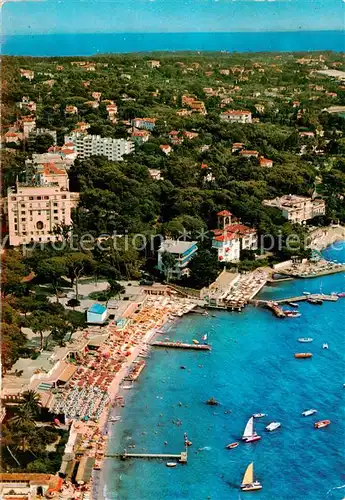 AK / Ansichtskarte Juan les Pins_Antibes_06 Vue aerienne sur les Hotels et les Plages 