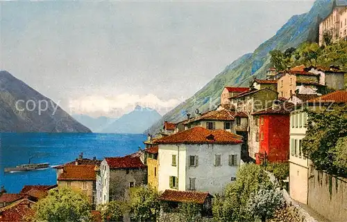 AK / Ansichtskarte  Albogasio_Lago_di_Lugano_IT Panorama 
