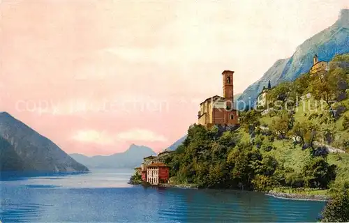 AK / Ansichtskarte 73801360 Albogasio_Lago_di_Lugano_IT Panorama 