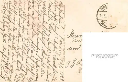 AK / Ansichtskarte  Freiberg__Sachsen Herders Ruhe Begraebnisstaette Freiherr von Herder 