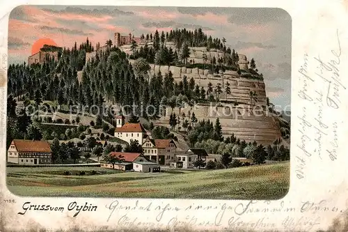 AK / Ansichtskarte  Oybin Panorama Oybin