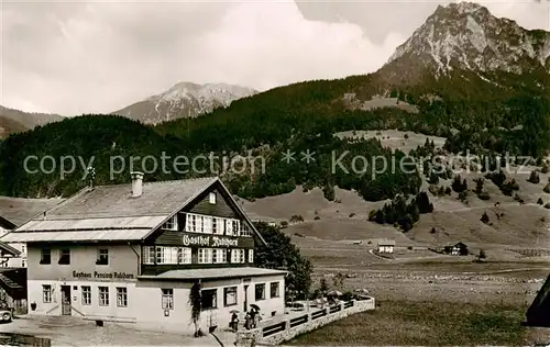 AK / Ansichtskarte  Rubi_Oberstdorf Gasthof Rubihorn Rubi_Oberstdorf