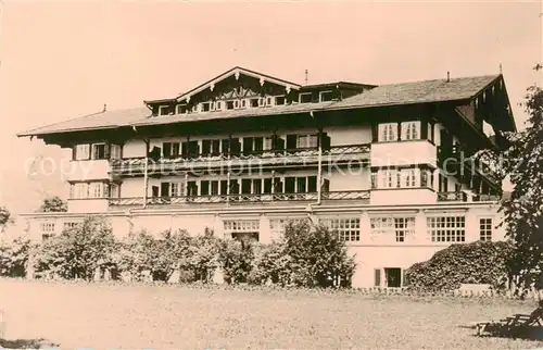 AK / Ansichtskarte  Oberstdorf Hotel Oberstdorf