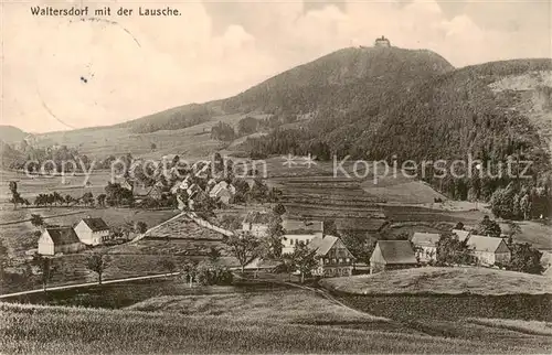 AK / Ansichtskarte  Waltersdorf_Bad_Schandau mit der Lausche Waltersdorf_Bad_Schandau