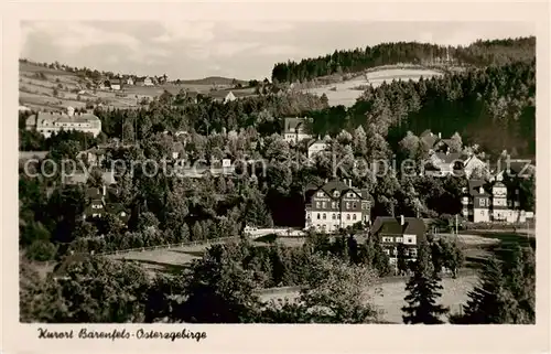 AK / Ansichtskarte 73801558 Baerenfels_Erzgebirge Panorama Baerenfels Erzgebirge