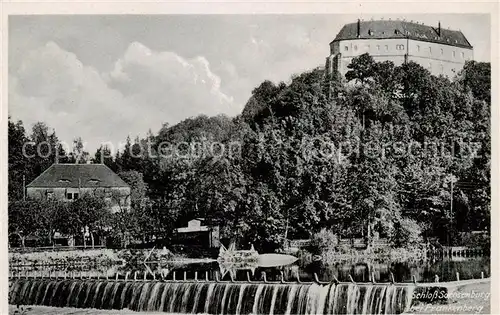 AK / Ansichtskarte  Frankenberg_Sachsen Gasthof Fischerschaenke Sachsenburg Frankenberg Sachsen