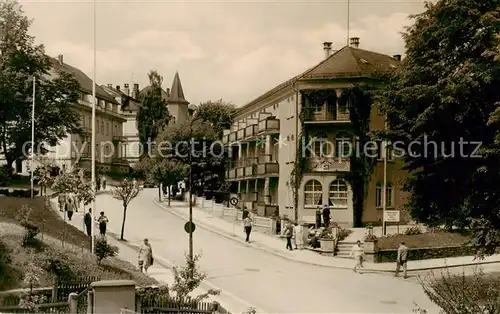 AK / Ansichtskarte  Bad_Elster Haus Wolff und Rheumaklinik Bad_Elster