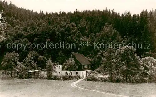 AK / Ansichtskarte  Bad_Schandau Gaststaette Buttermilchmuehle im Sebnitztal Bad_Schandau