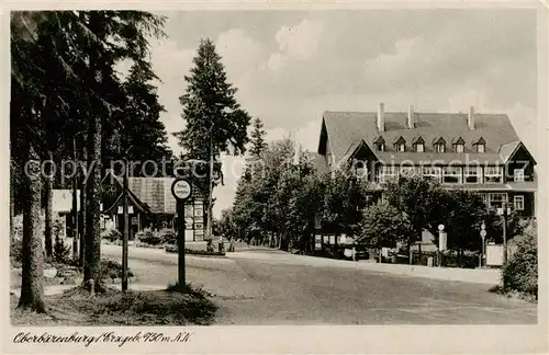 AK / Ansichtskarte  Oberbaerenburg_Baerenburg Ortseingang Oberbaerenburg Baerenburg