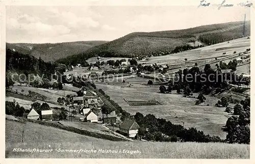 AK / Ansichtskarte  Holzhau_Rechenberg-Bienenmuehle_Erzgebirge Panorama 