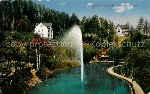 AK / Ansichtskarte  Buchholz_Sachsen Waldschloesschen Buchholz Sachsen