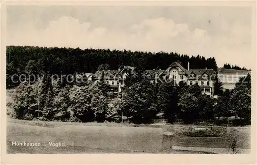 AK / Ansichtskarte  Muehlhausen_Vogtland Panorama Muehlhausen_Vogtland