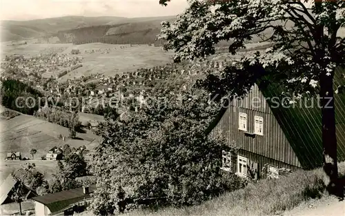 AK / Ansichtskarte  Klingenthal_Vogtland Blick vom Aschberg Klingenthal_Vogtland