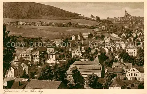 AK / Ansichtskarte  Oberschlema_Erzgebirge Panorama Oberschlema_Erzgebirge