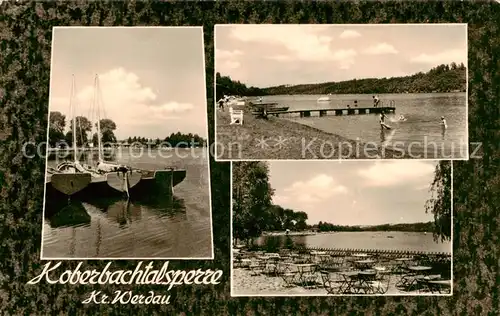 AK / Ansichtskarte 73801668 Koberbachtalsperre_Zwickau Teilansichten 