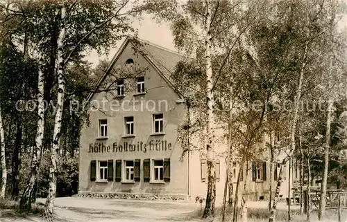 AK / Ansichtskarte  Dahlener_Heide_Sachsen Kaethe Kollwitz Huette 