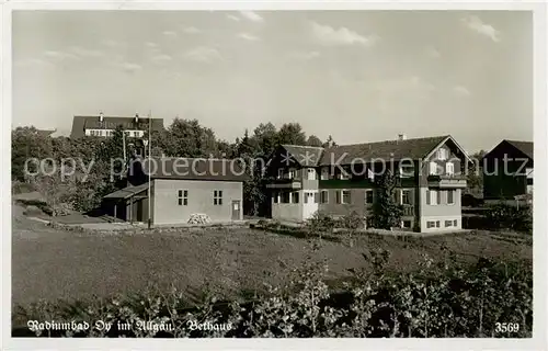 AK / Ansichtskarte  Bad_Oy-Mittelberg Radiumbad Bethaus 