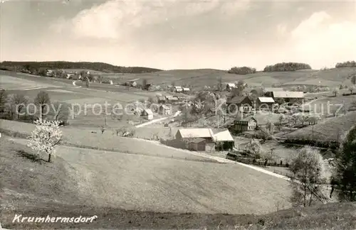 AK / Ansichtskarte  Krumhermsdorf Panorama Krumhermsdorf