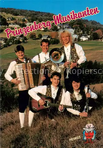 AK / Ansichtskarte  Vogtland_Region Prinzenberg Musikanten Vogtland_Region