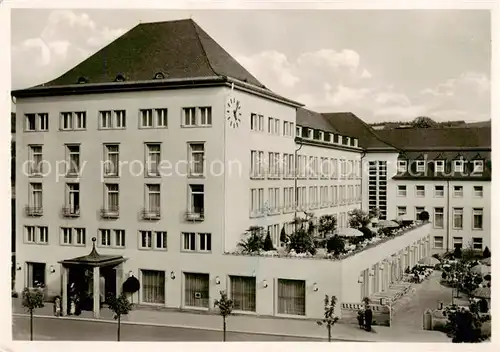 AK / Ansichtskarte  Oberschlema_Erzgebirge Radiumbad Kurhaus mit Kurhotel Oberschlema_Erzgebirge