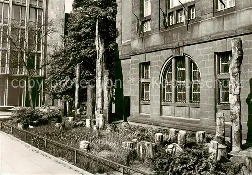 AK / Ansichtskarte 73801797 Karl-Marx-Stadt Versteinerter Wald am Staedt Museum Karl-Marx-Stadt