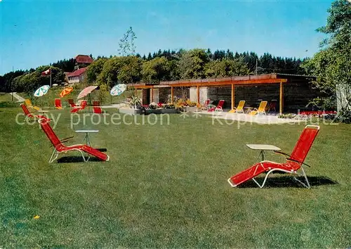 AK / Ansichtskarte Baden__AG Liegewiese Waldgasthaus Baldegg 